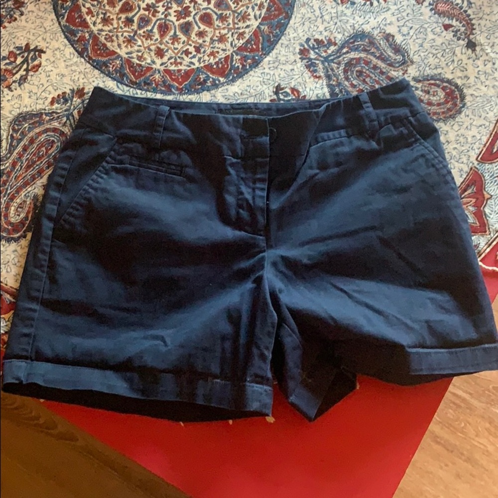 Blue shorts